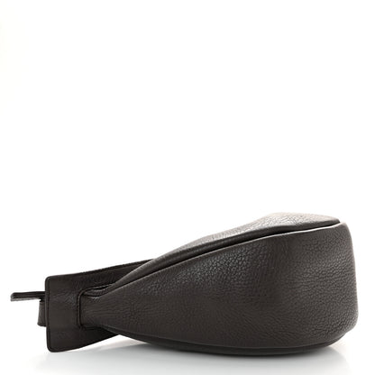 The Row Deerskin Small Slouchy Banana Bag Espresso 4 of 11