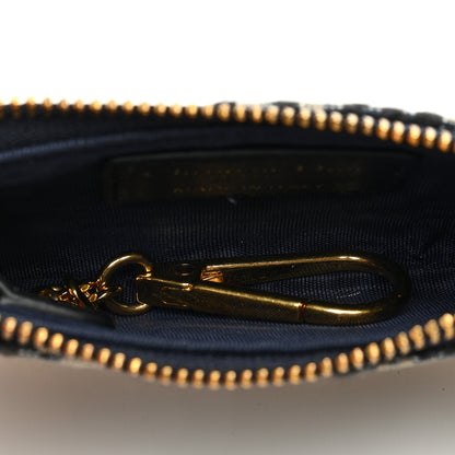 Christian Dior Oblique Key Case Blue 5 of 6