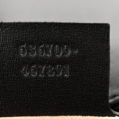 Gucci Boarded Dyana Lux Calfskin Small Jackie 1961 Hobo Black 7 of 10