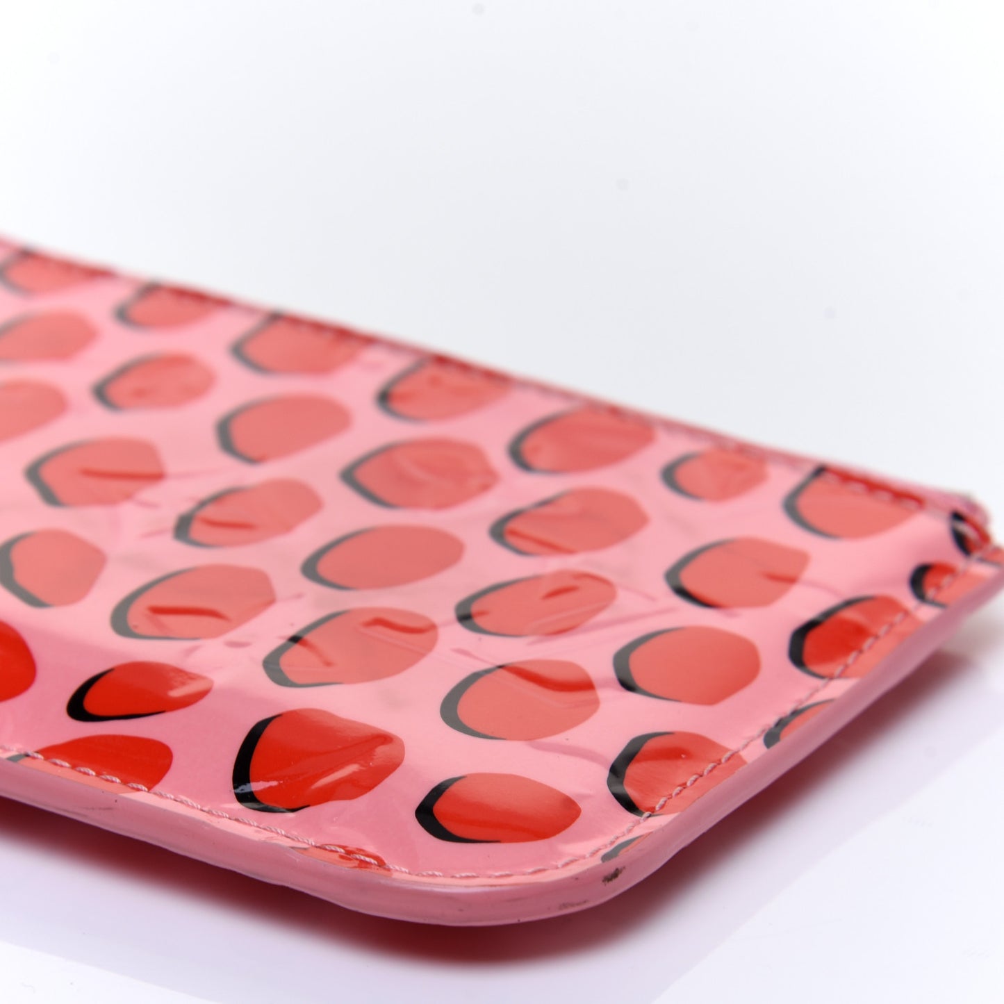 Vernis Jungle Dots Key Pouch Sugar Pink Poppy