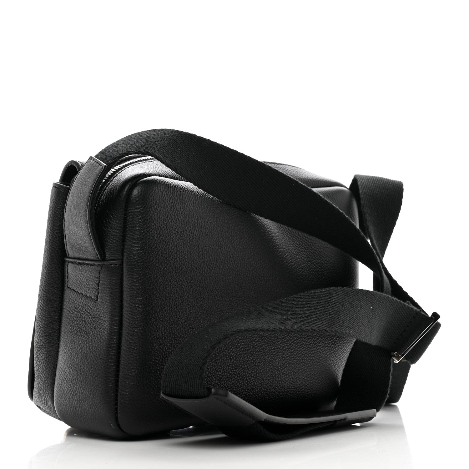 Loewe Soft Grained Calfskin XS Military Messenger Bag Black 3 of 9