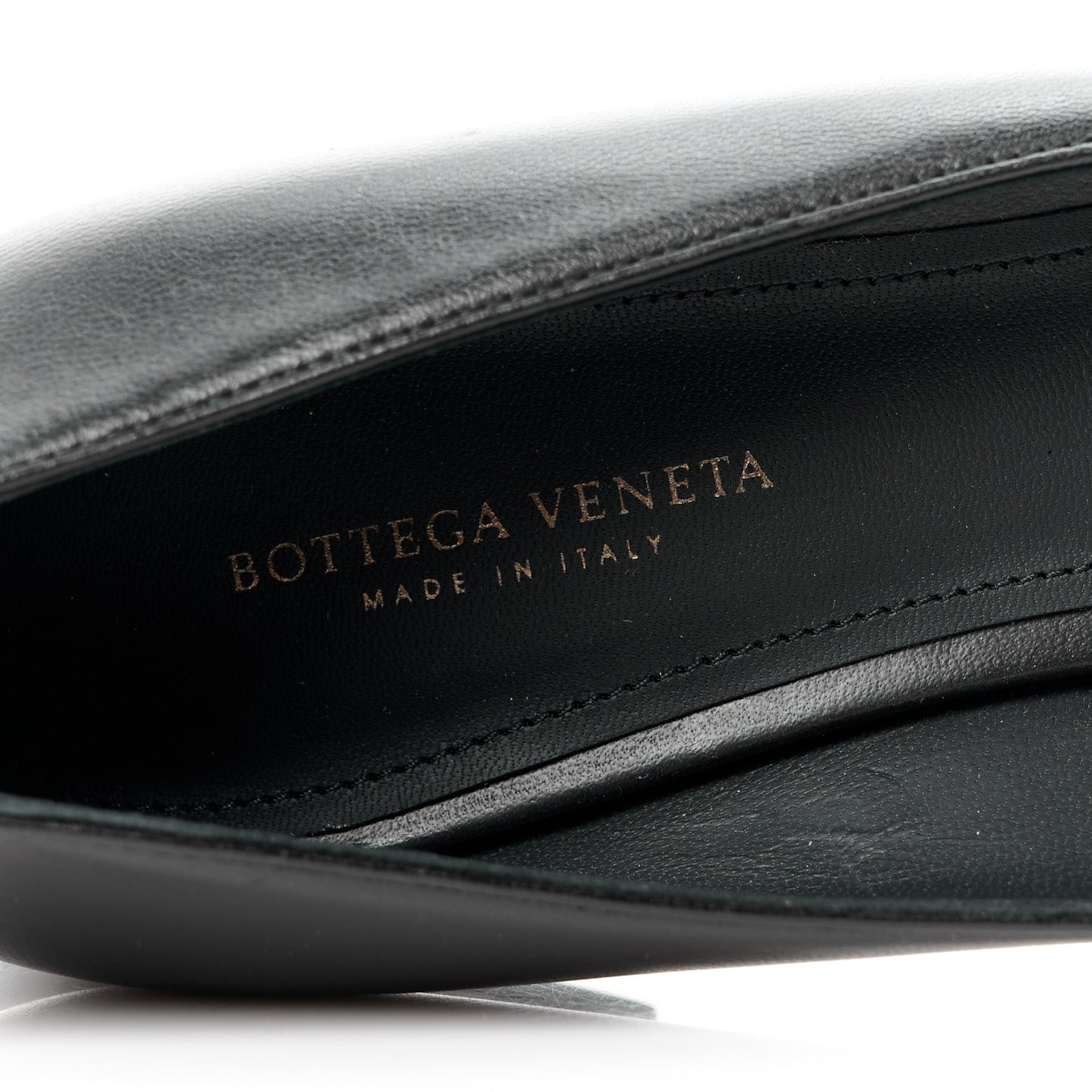 Nappa Intrecciato Pumps 37 Black