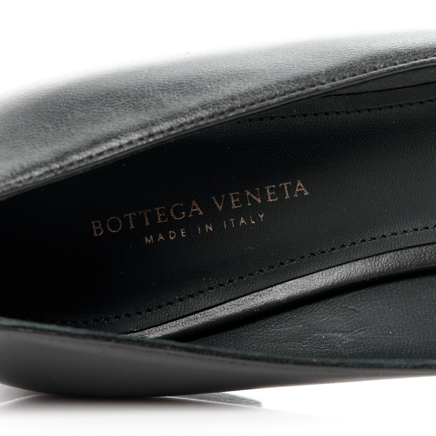 Bottega Veneta Nappa Intrecciato Pumps 37 Black 8 of 8
