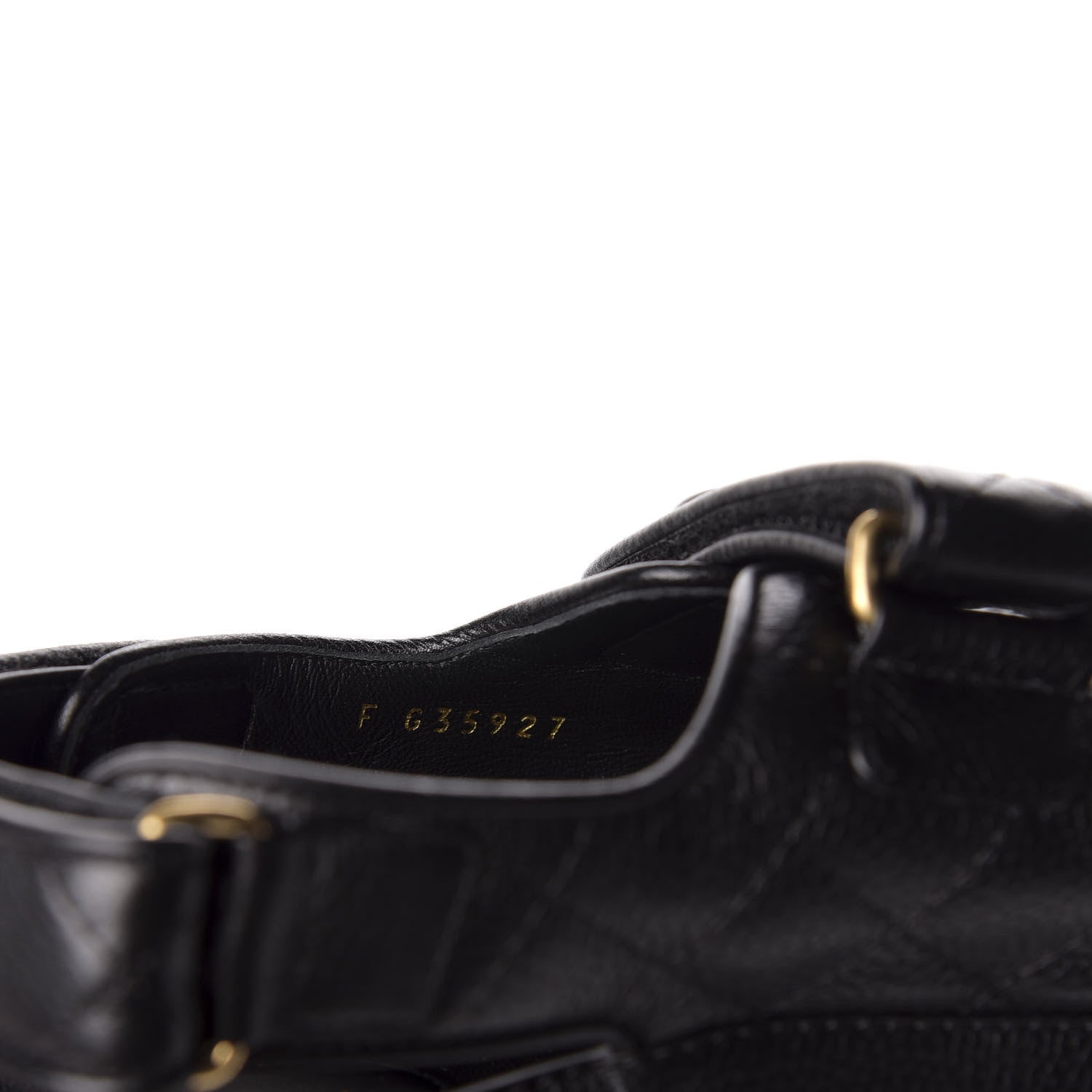 Chanel Grained Calfskin Velcro Dad Sandals 39 Black 9 of 10