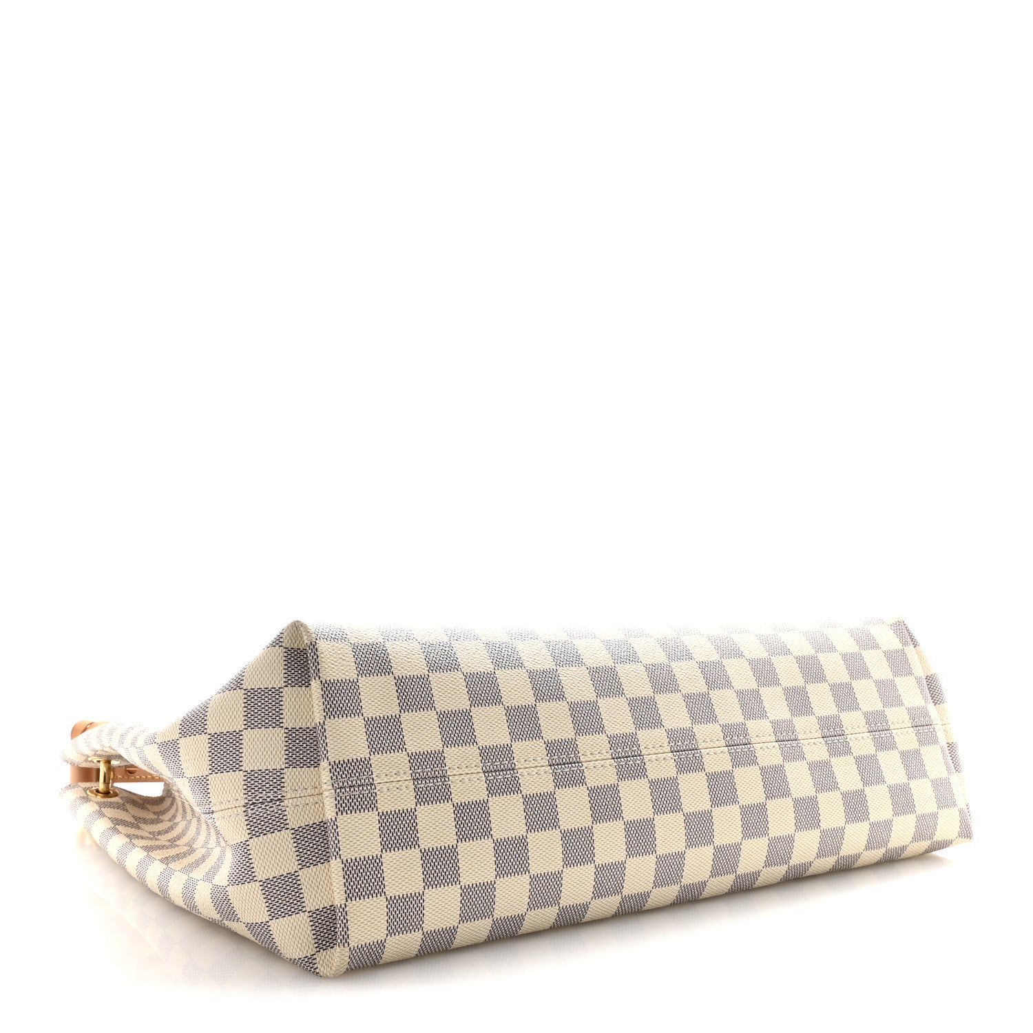 Louis Vuitton Damier Azur Graceful MM Rose Ballerine 4 of 12
