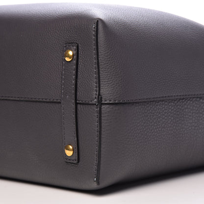 Burberry Soft Grain Calfskin Medium Belt Bag Marais Charcoal Grey 12 of 15