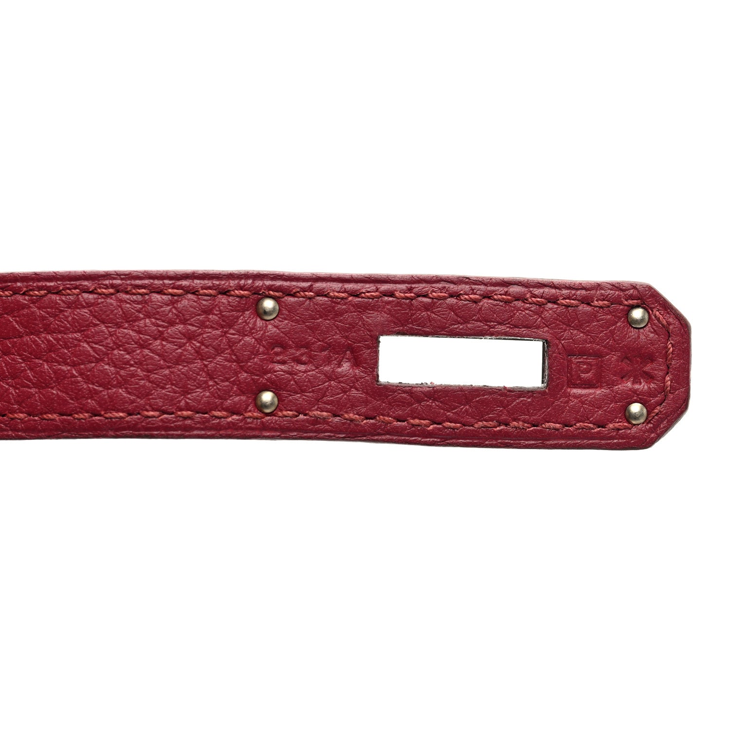 Hermes Taurillon Clemence Jypsiere 28 Rubis 7 of 10