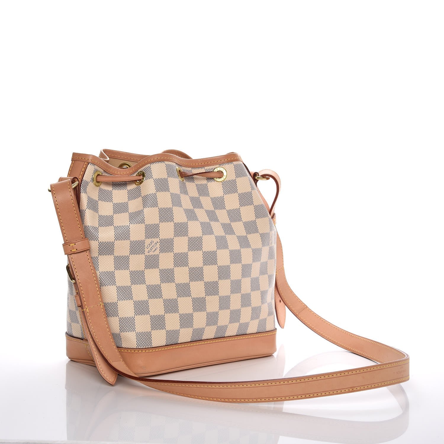 Louis Vuitton Damier Azur Noe BB 3 of 11