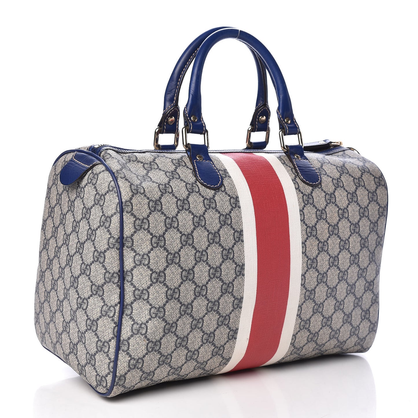 GG Plus Monogram Sloaney Union Jack British Flag Medium Boston Blue