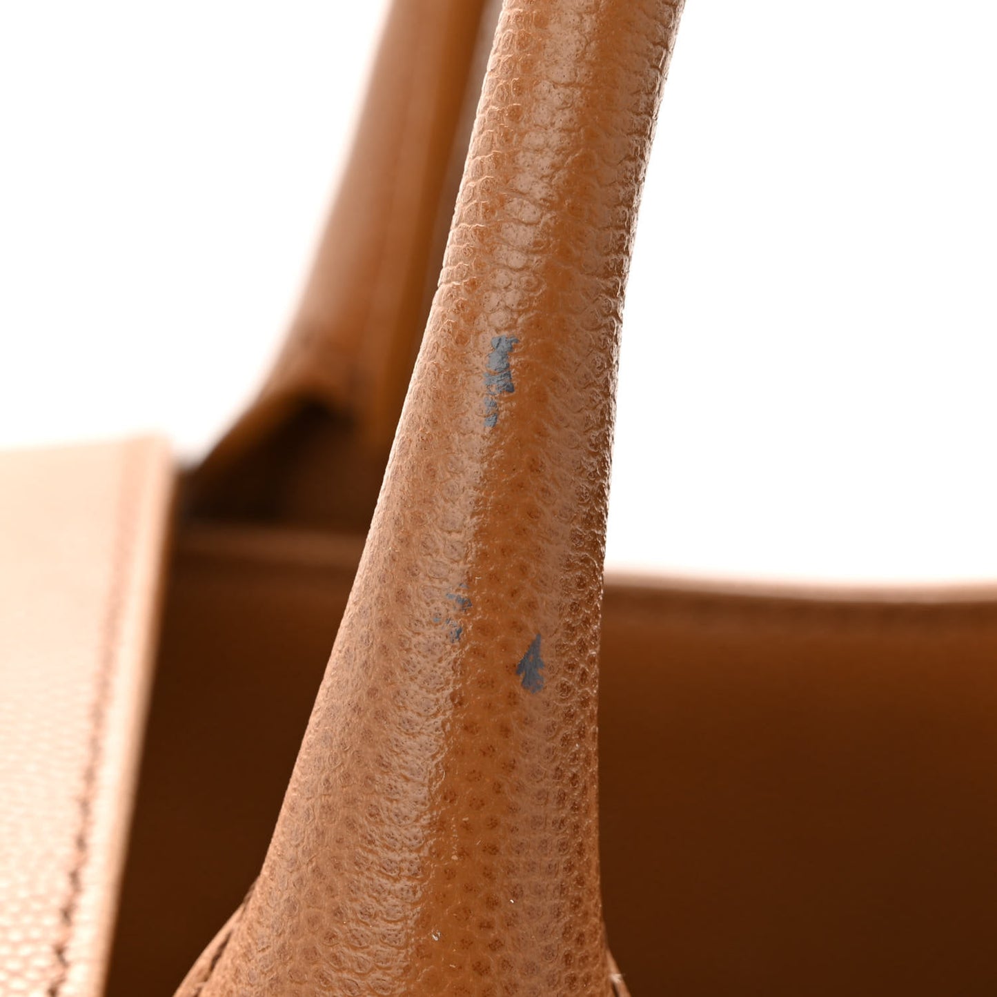 Caviar Medium Cerf Executive Shopper Tote Dark Beige