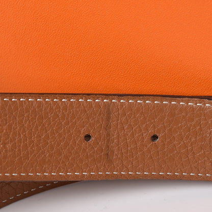 Hermes Box Togo 32mm H Belt 90 Black Gold 9 of 10