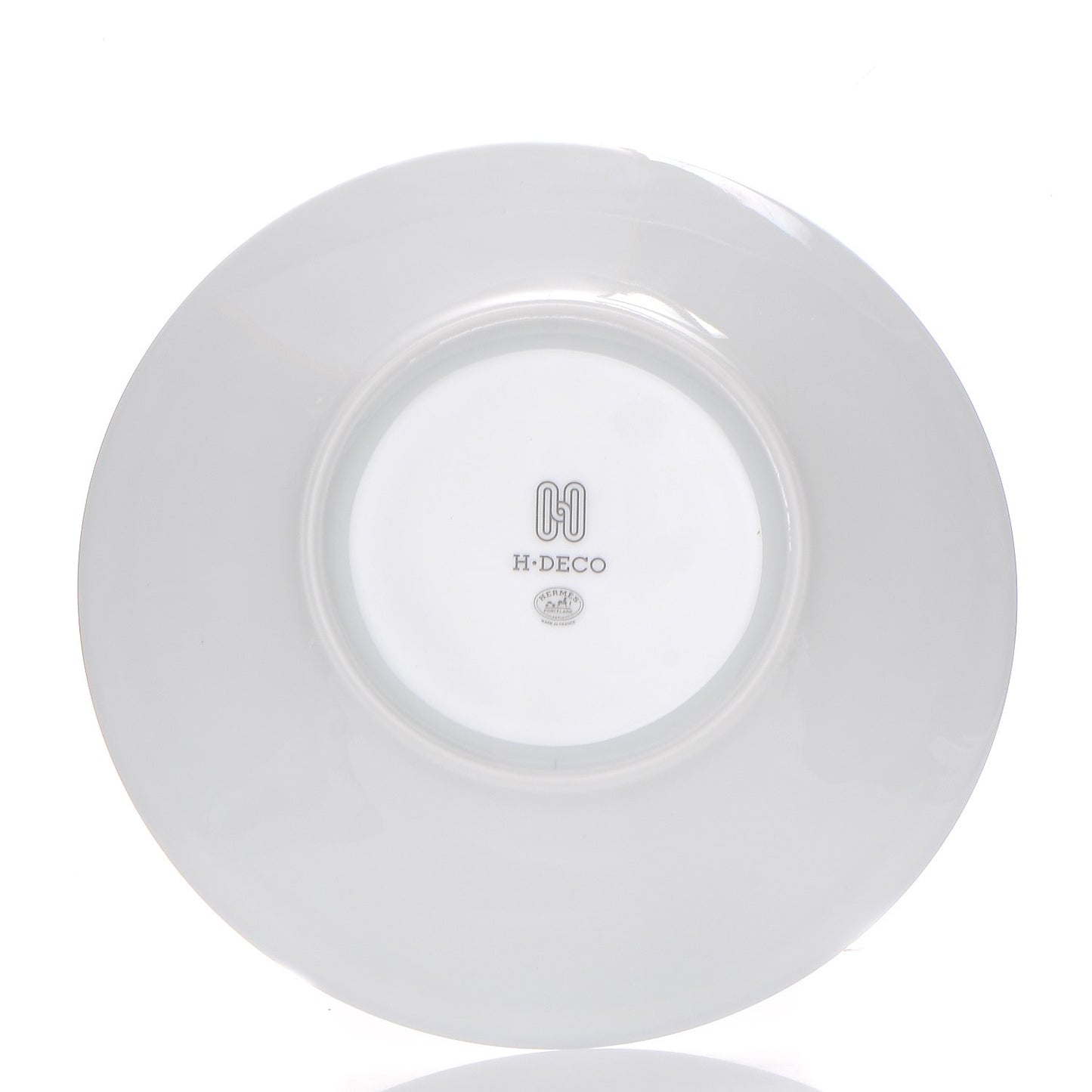 Porcelain H Deco Breakfast Cup and Saucer