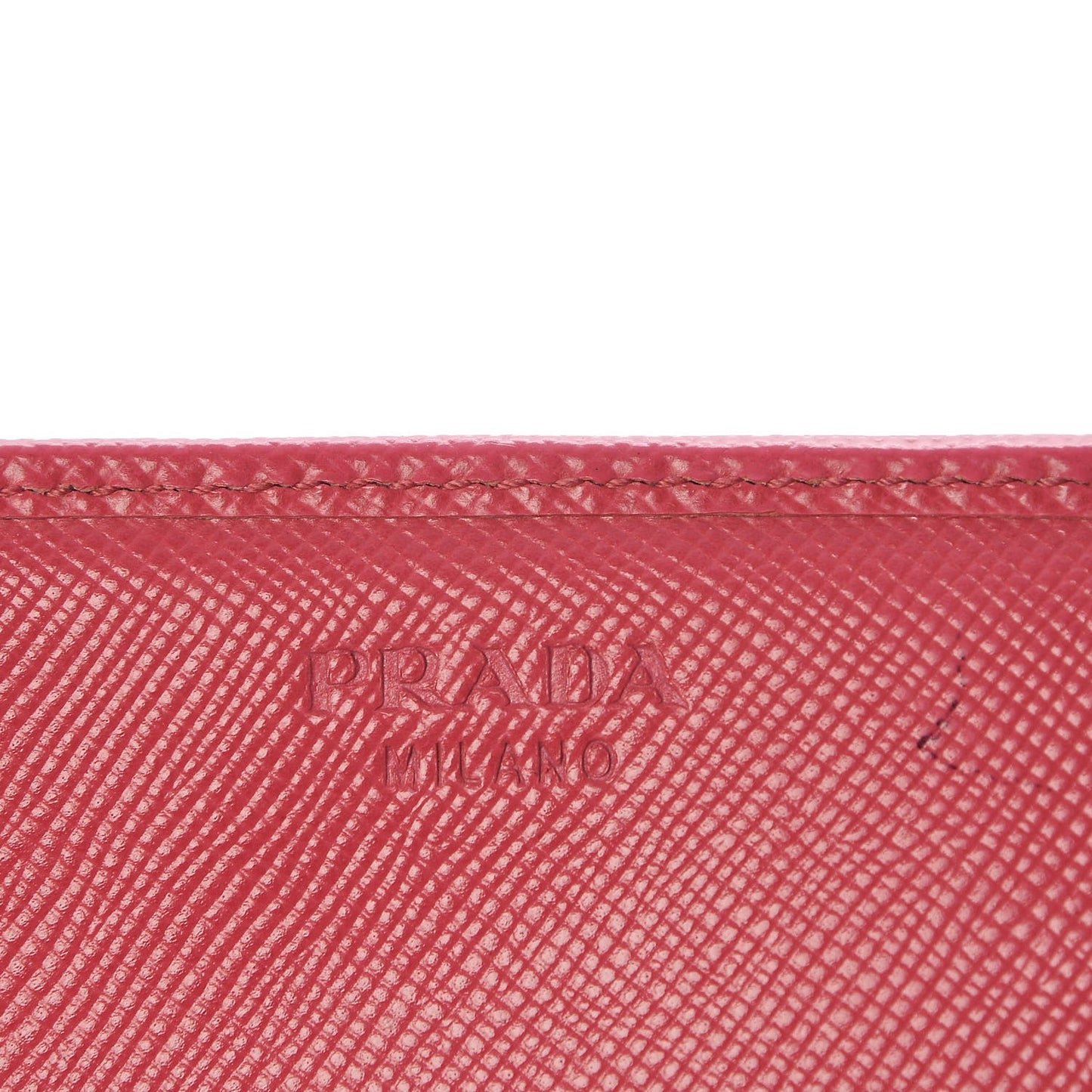 Saffiano Metal Continental Flap Wallet Peonia