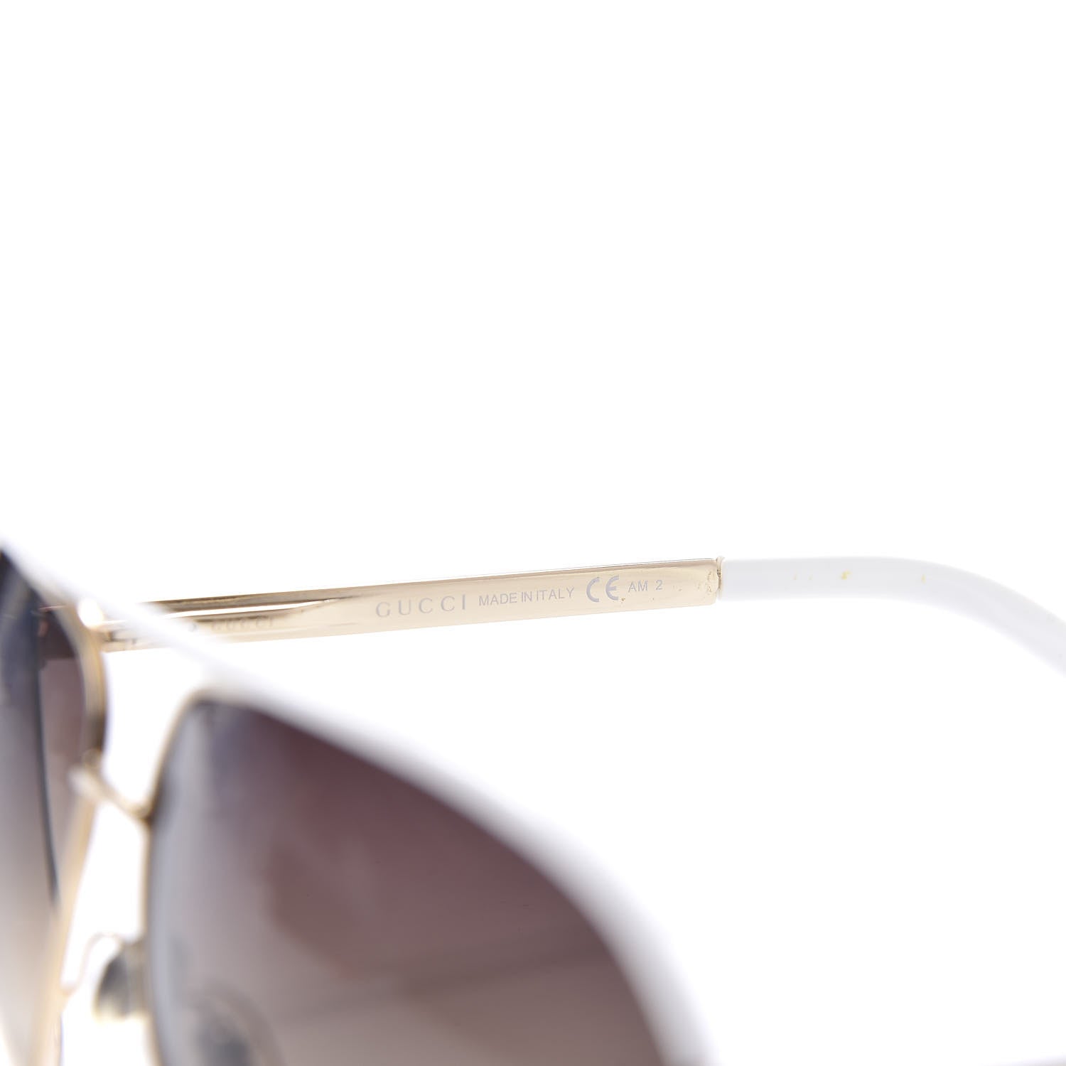 Gucci Aviator Sunglasses GG 1827/S White Gold 5 of 7
