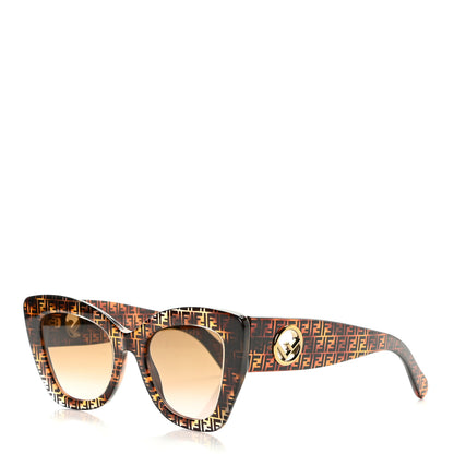 Fendi Acetate F is Fendi FF Cat Eye Sunglasses FF 0360/G/S Havana 6 of 7