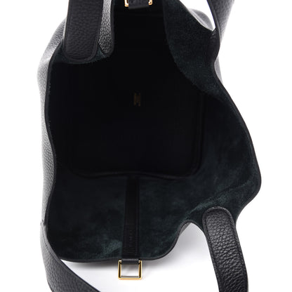 Hermes Taurillon Clemence Picotin Lock 22 MM Black 5 of 10