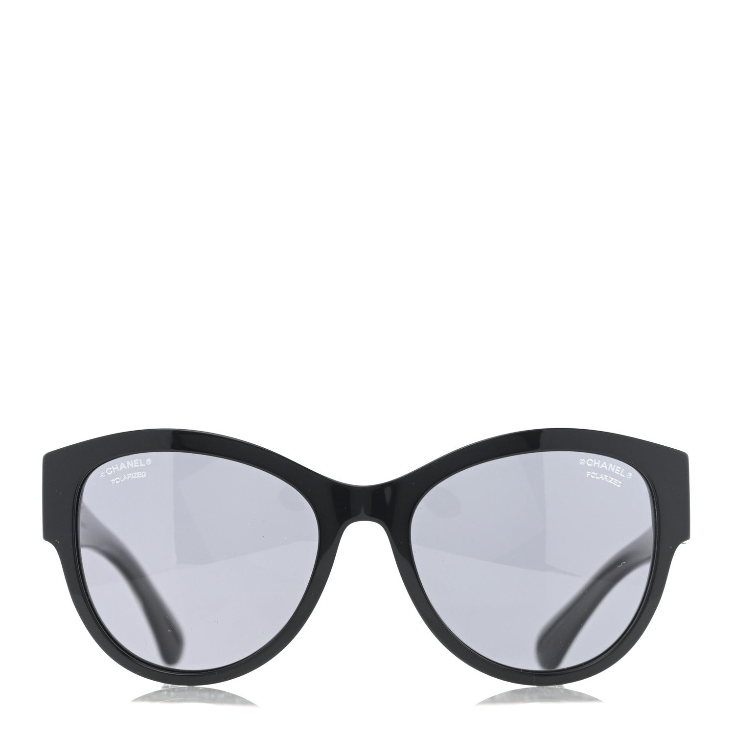 Chanel Acetate Polarized Pantos Sunglasses 5434 Black 2 of 7