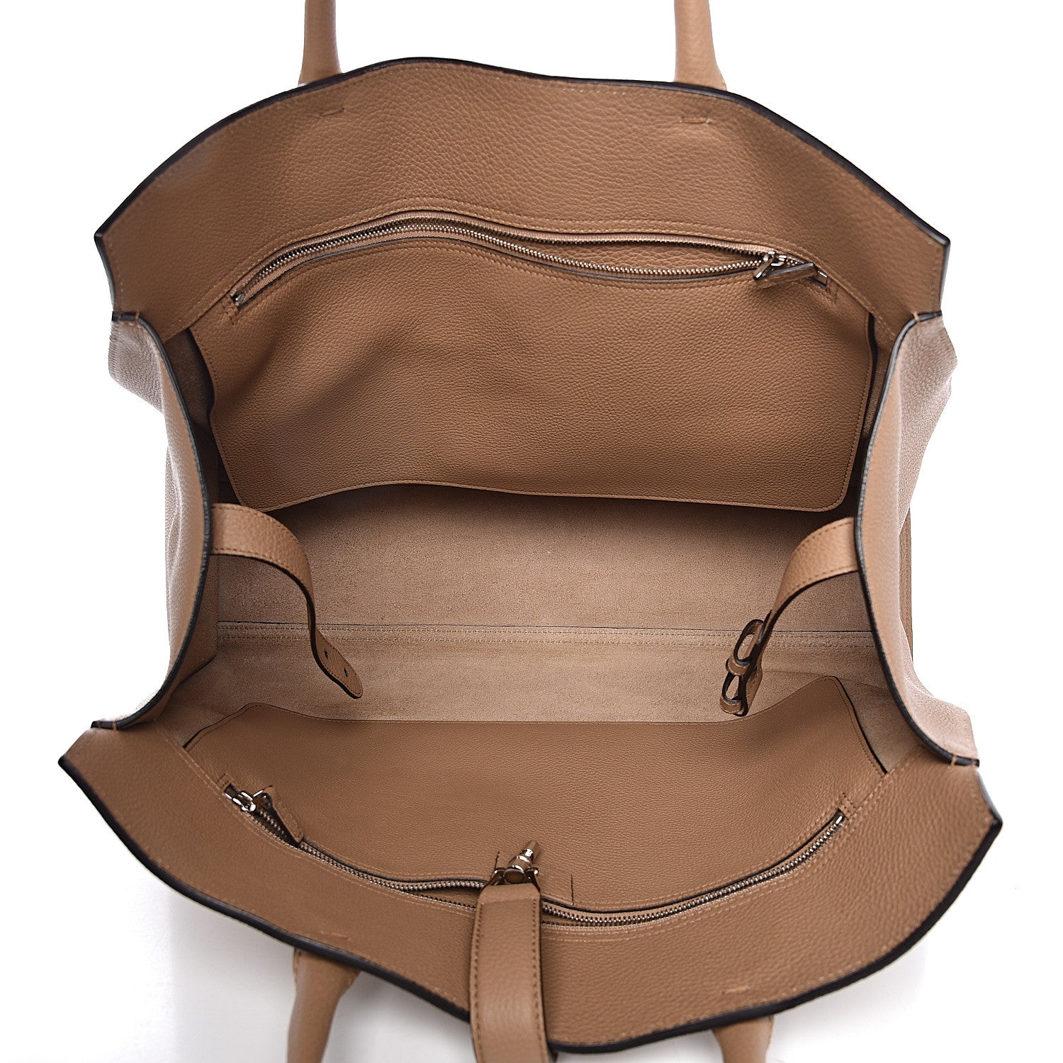 Gucci Soft Calfskin Medium Jackie Top Handle Bag Classic Camel 5 of 10