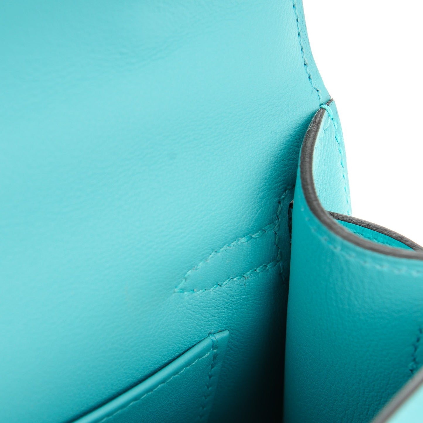 Swift Kelly Pochette Clutch Bleu Atoll