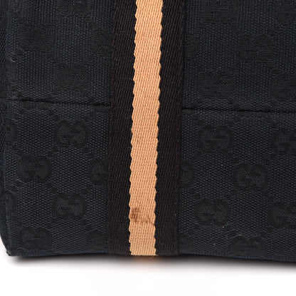 Gucci Monogram Medium Jolicoeur Tote Black 12 of 15