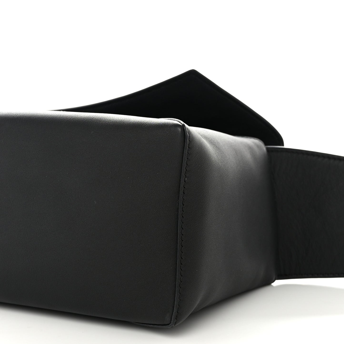 Calfskin Puzzle Hobo Black