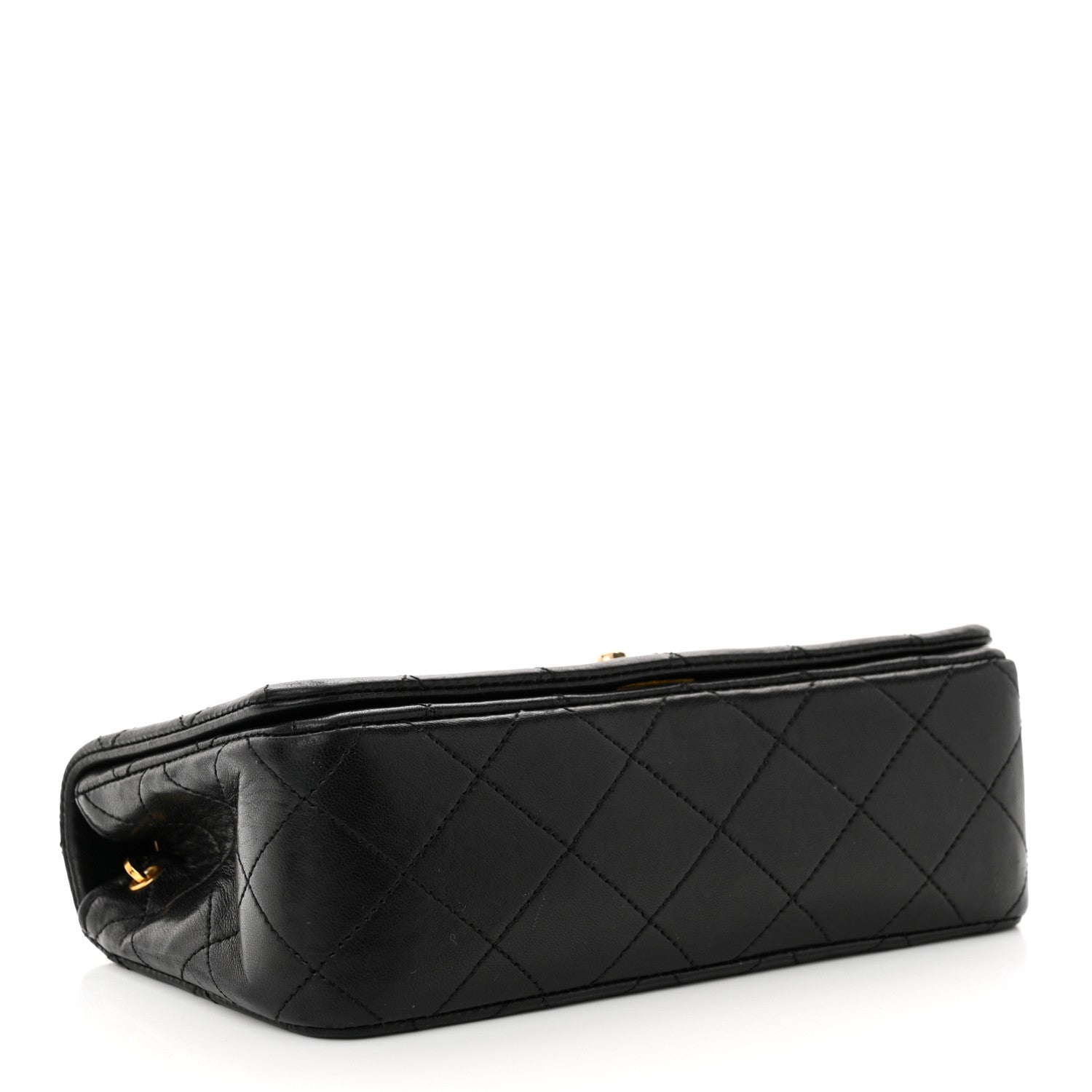 Chanel Lambskin Quilted Small Single Flap Black 4 of 14
