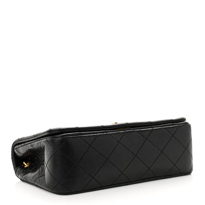 Chanel Lambskin Quilted Small Single Flap Black 4 of 14