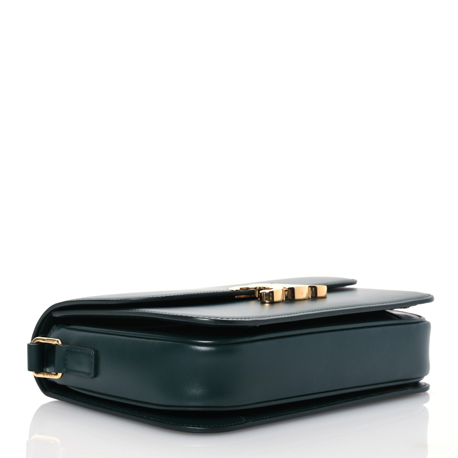 Celine Shiny Calfskin Medium Triomphe Amazone 4 of 19