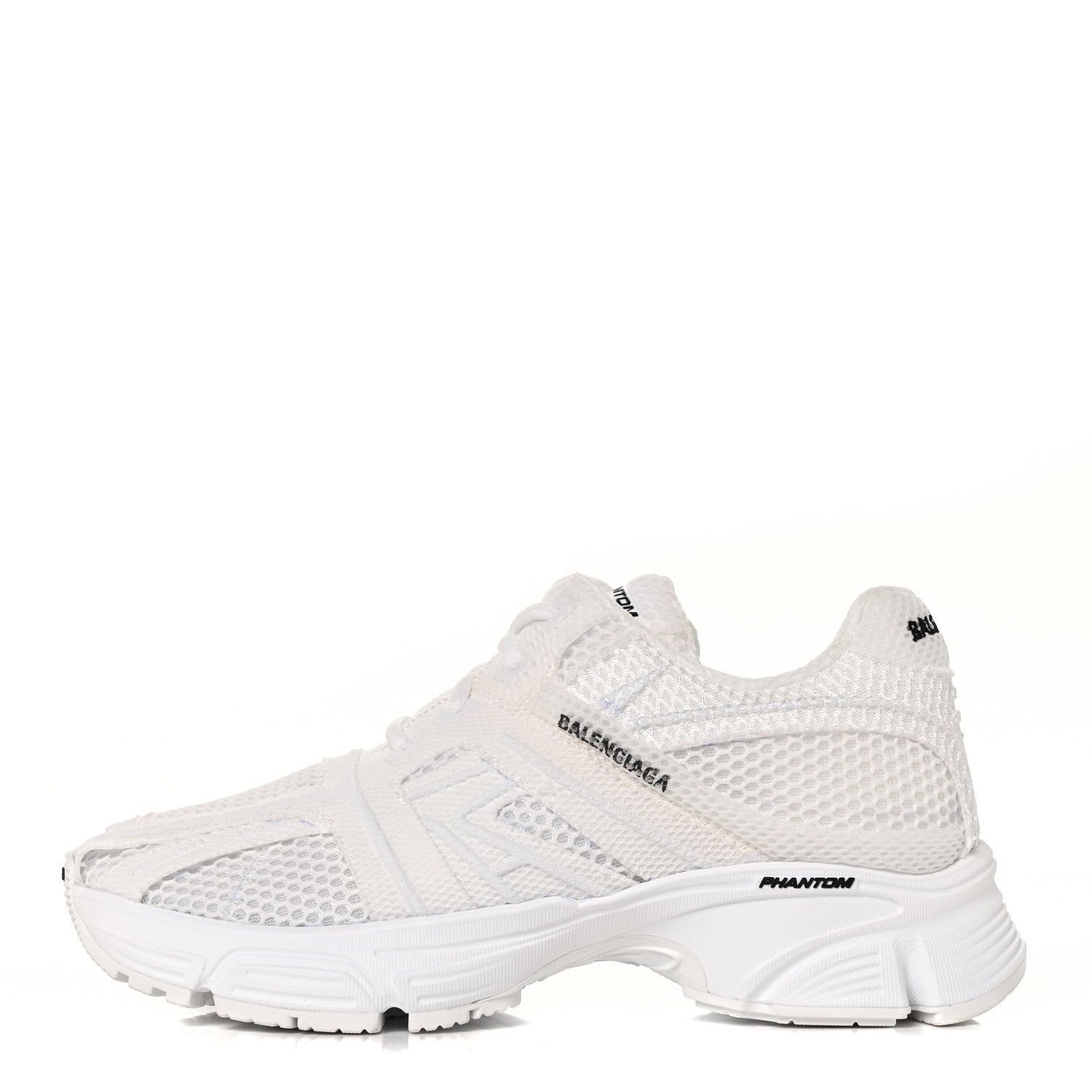 Balenciaga Fabric Mesh Womens Phantom Sneakers 38 White 1 of 7