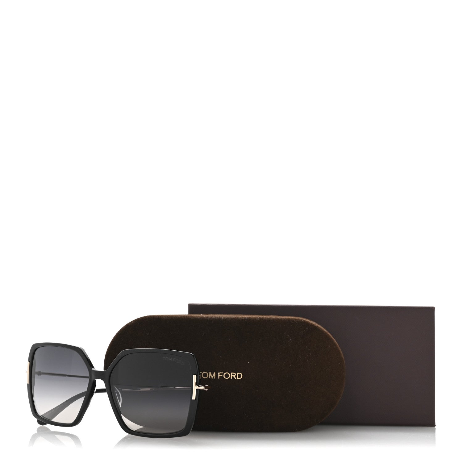 Tom Ford Polarized Joanna Sunglasses TF 1039 Black 8 of 8