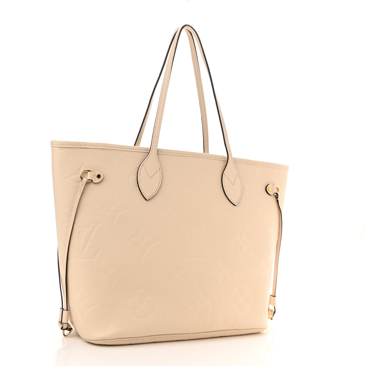 Louis Vuitton Empreinte Monogram Giant Neverfull MM Cream 4 of 11