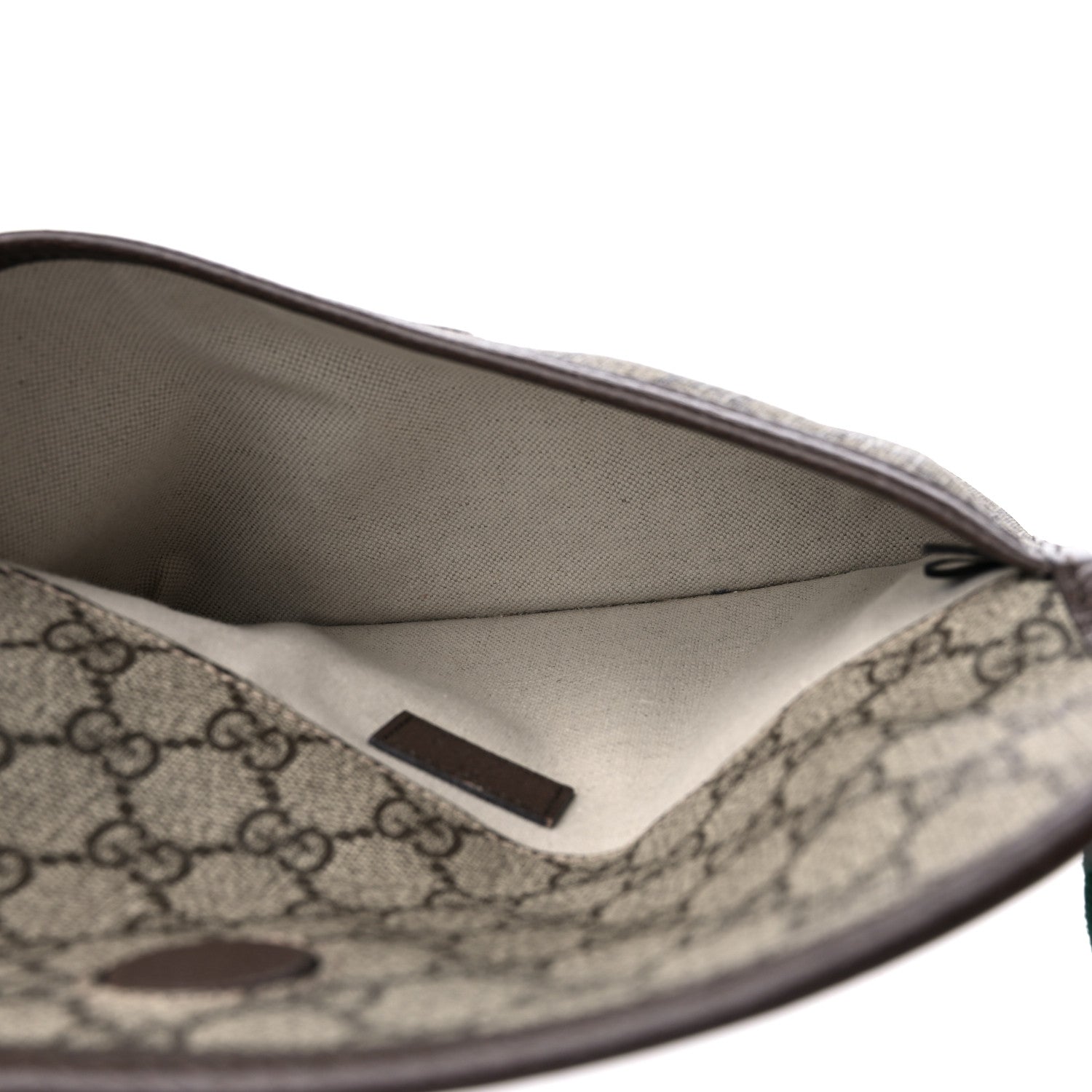 Gucci GG Supreme Monogram Neo Vintage Web Belt Bag Brown 5 of 10