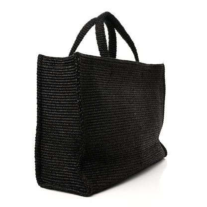 Givenchy Raffia Large G Shopping Tote Black 3 of 11