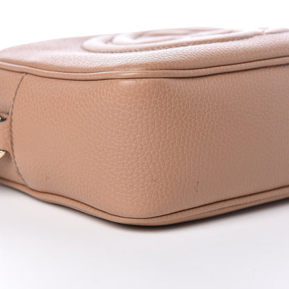 Gucci Pebbled Calfskin Small Soho Disco Bag Rose Beige 5 of 12