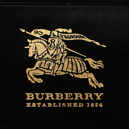 Burberry Haymarket Check Wallet Black 6 of 8