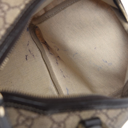 Gucci GG Plus Monogram Tattoo Heart Medium Joy Boston Dark Brown 10 of 12
