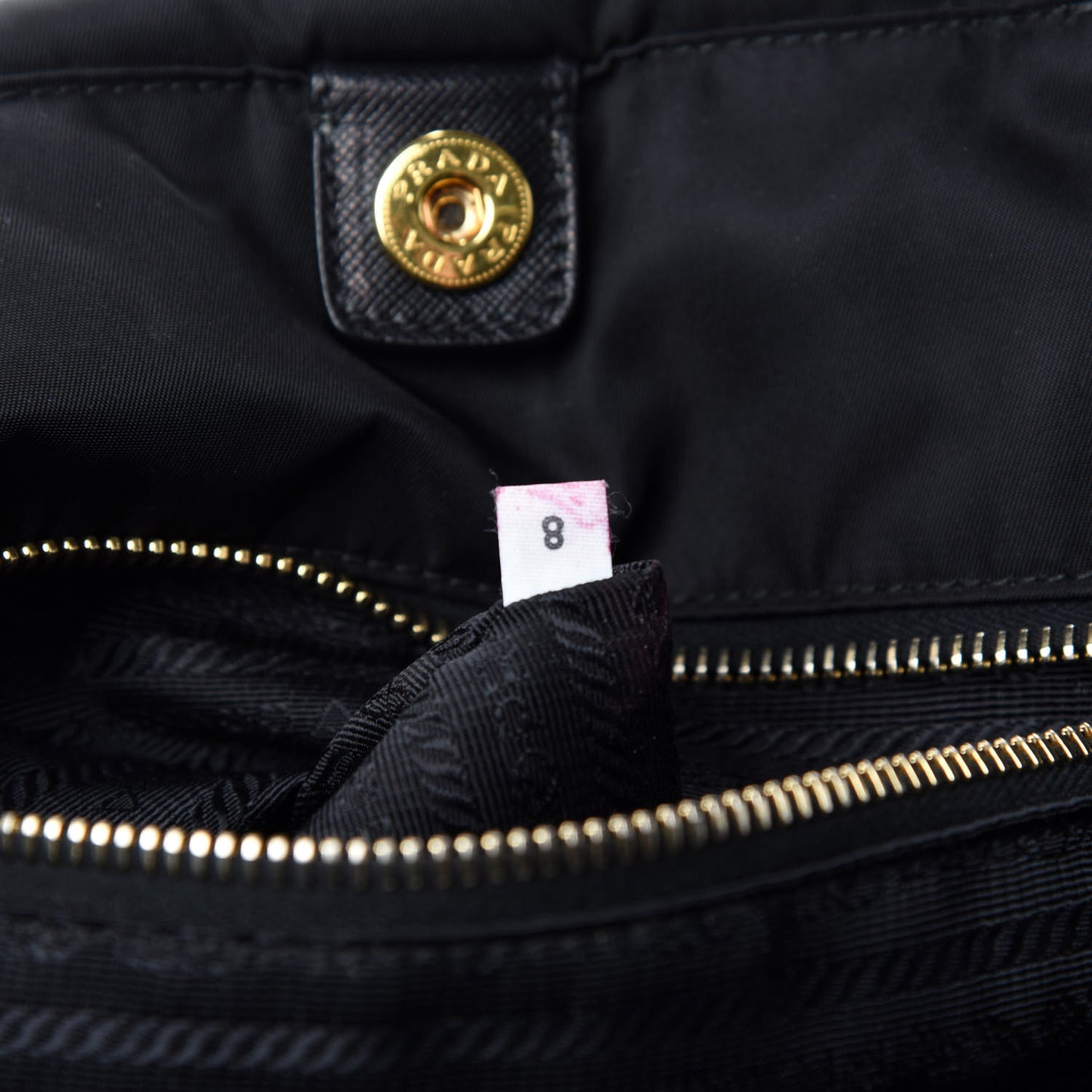 Tessuto Nylon Tote Black