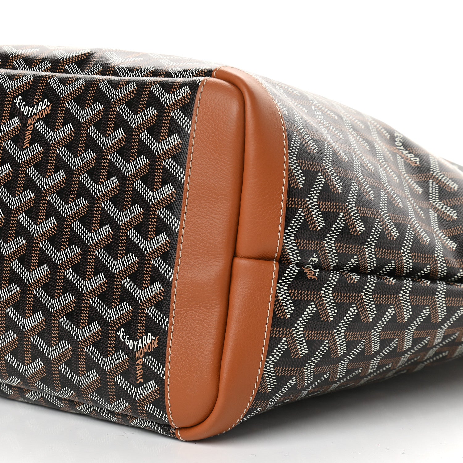 Goyard Goyardine Artois MM Black Gold 7 of 7