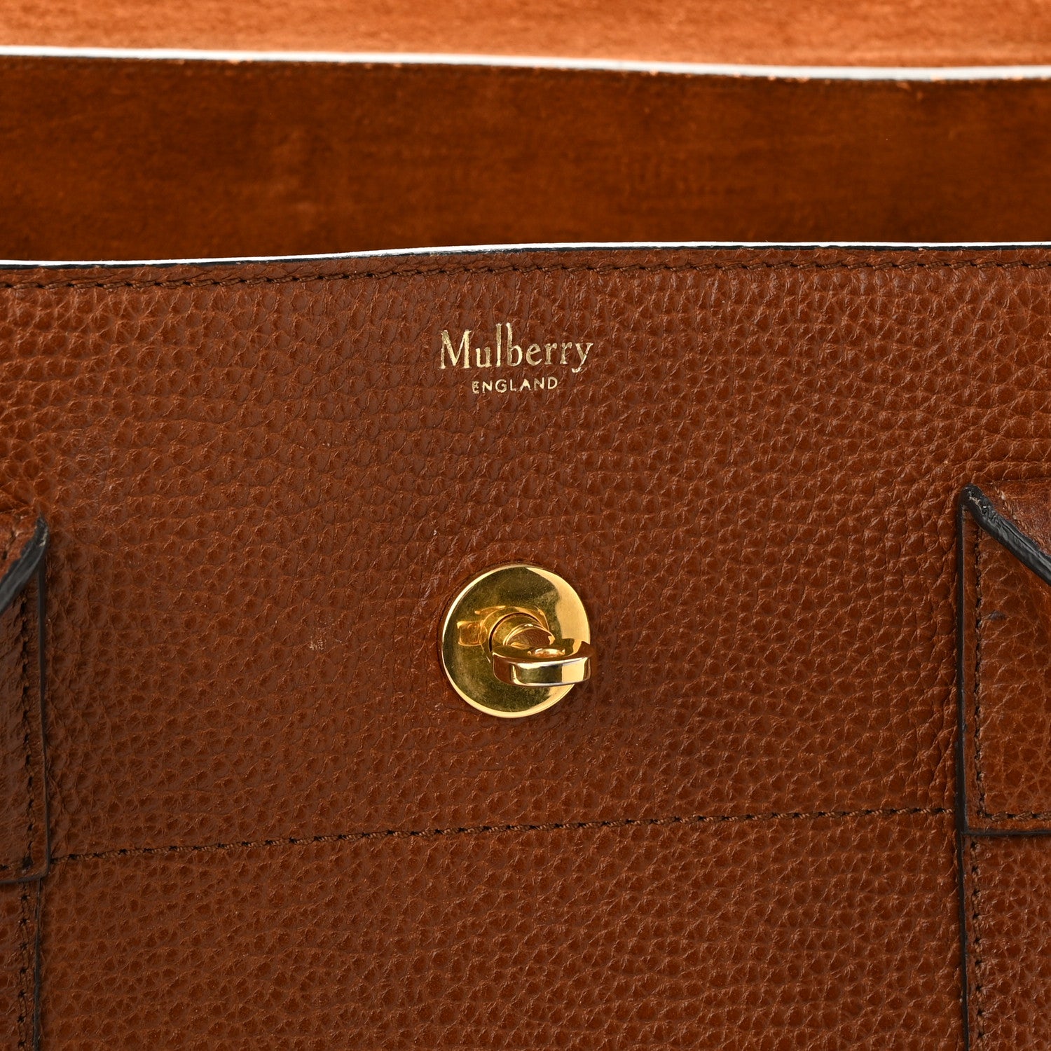 Mulberry Classic Grain Calfskin Bayswater Oak 6 of 15