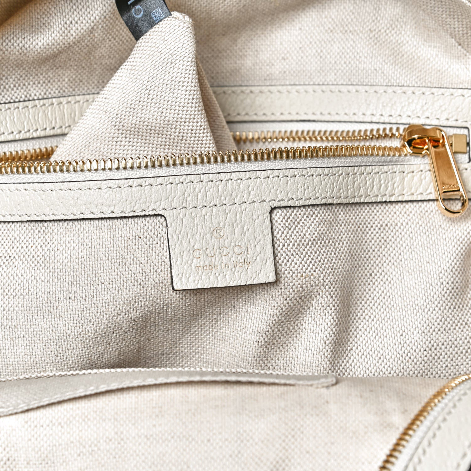 Gucci GG Supreme Monogram Flora Web Small Ophidia Day Backpack White 6 of 16