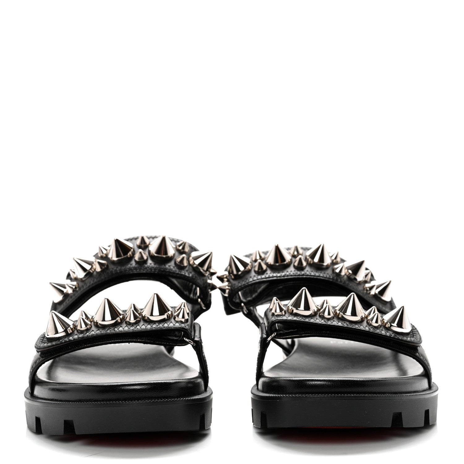 Christian Louboutin Nappa Spikita Cool Platform Sandals 39 Black 2 of 10