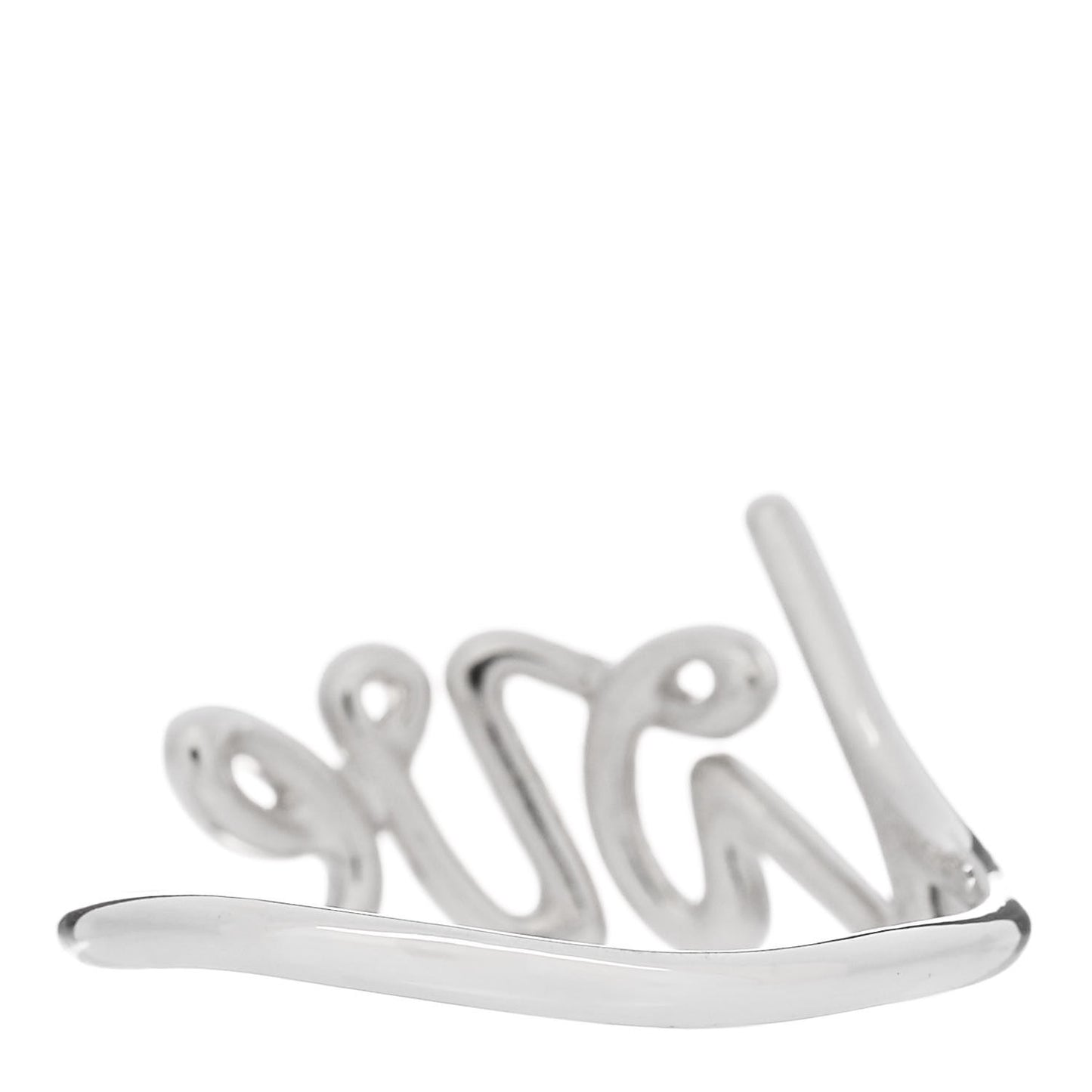 Sterling Silver Paloma Picasso Graffiti Love Ring 56 7.5
