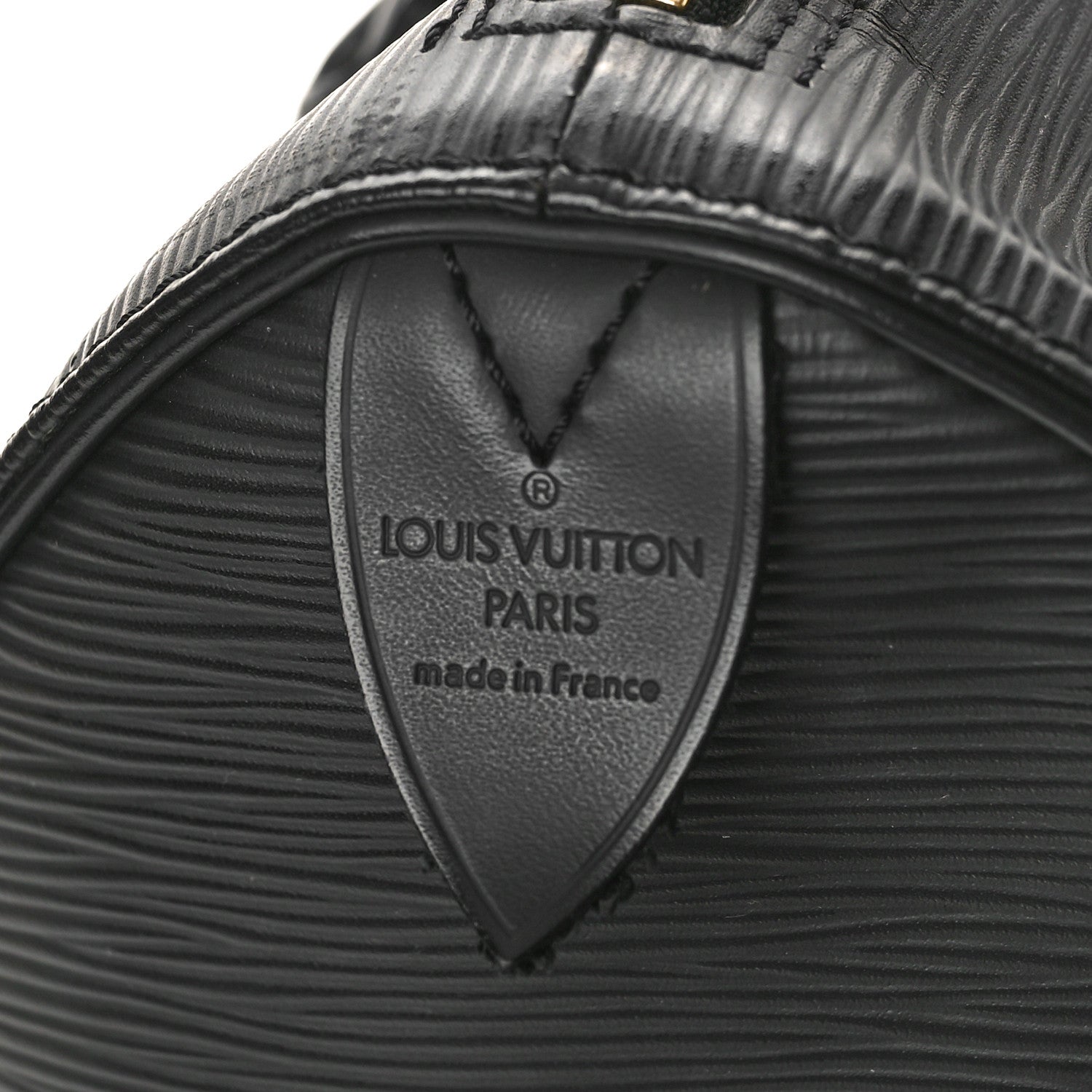 Louis Vuitton Epi Speedy 25 Black 5 of 10
