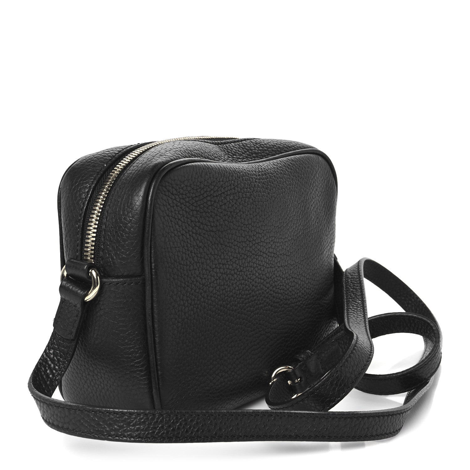 Gucci Pebbled Calfskin Small Soho Disco Bag Black 3 of 13
