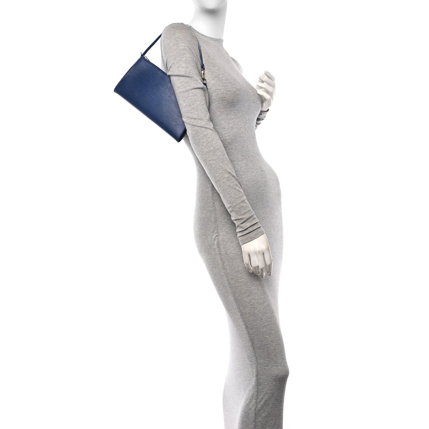 Epi Pochette Accessories 24 Myrtille