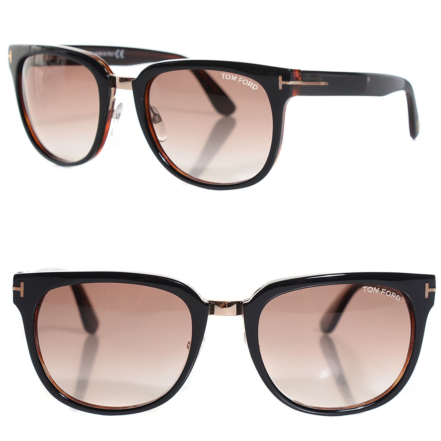 Tom Ford Rock Sunglasses TF290 Brown 1 of 5