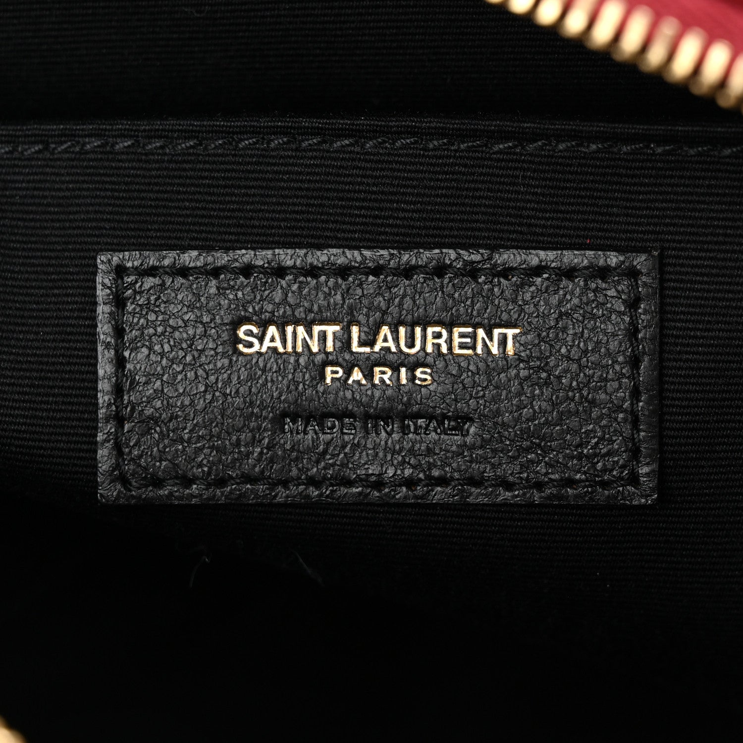 Saint Laurent Calfskin Matelasse Monogram Lou Camera Bag Rouge Eros 6 of 10