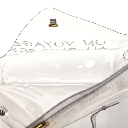 Hermes Vinyl Souvenir De L'Exposition Kelly Transparent 5 of 8