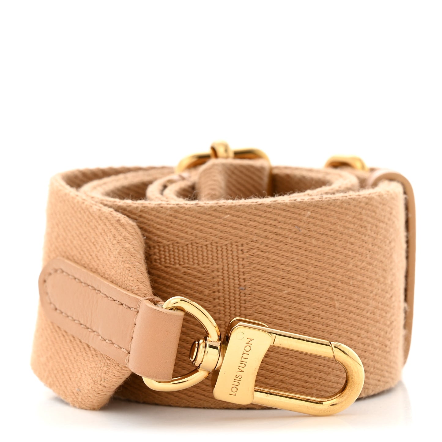 Nylon Coussin Shoulder Strap Camel