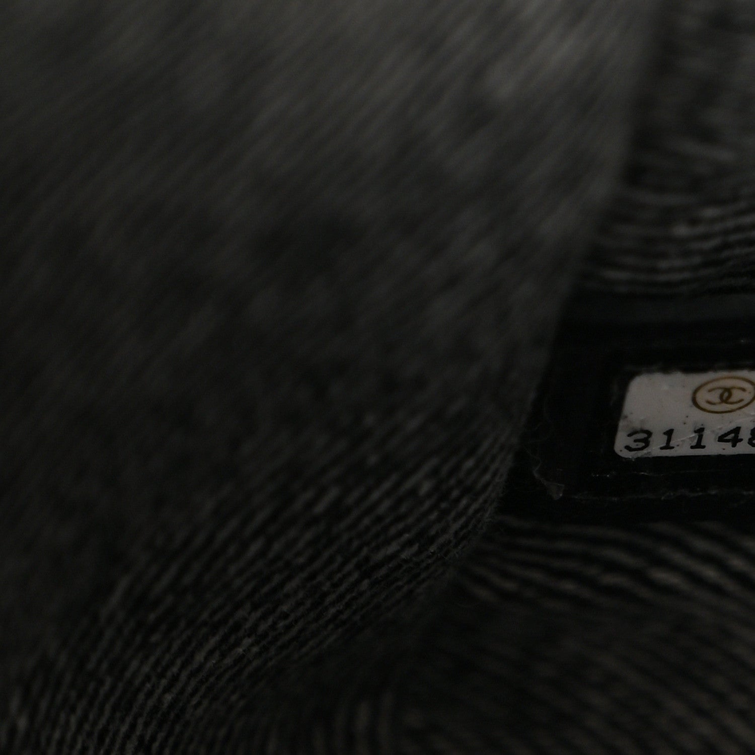 Chanel Denim Stitched Mini Square Flap Black 7 of 10